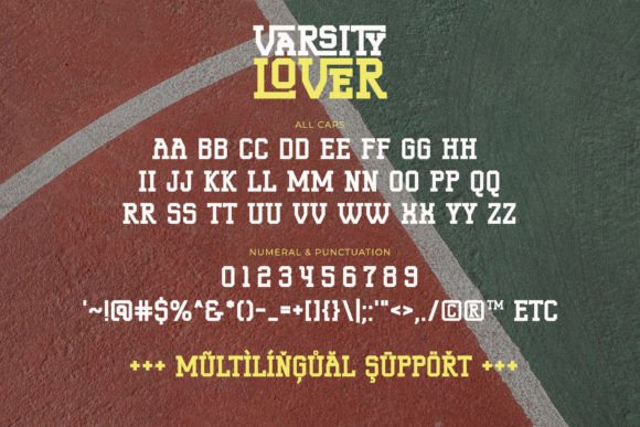 Varsity Lover Font - Image 9