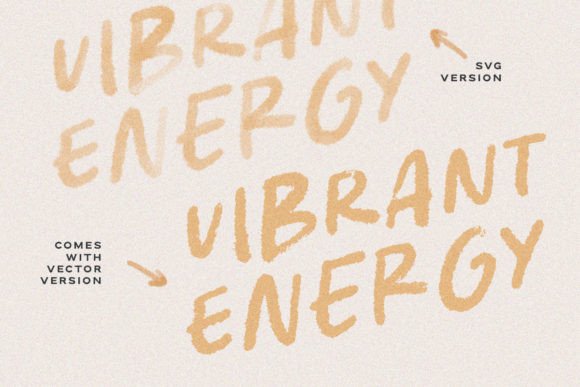 Vibrant Energy Font - Image 7