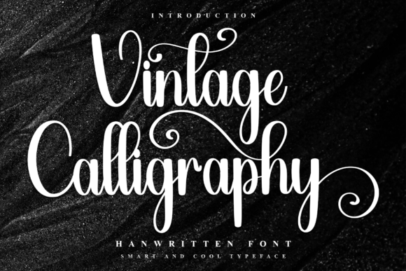 Vintage Calligraphy Font