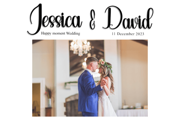 Vintage Calligraphy Font - Image 2