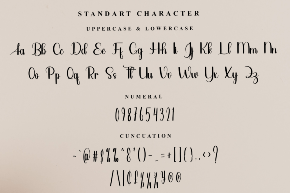 Vintage Calligraphy Font - Image 5