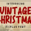 Vintage Christmas Font