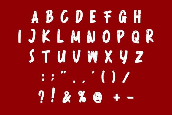 Vintage Christmas Font - Image 5