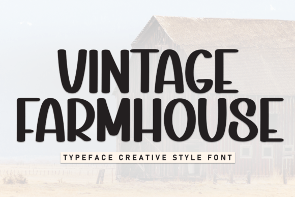 Vintage Farmhouse Font