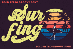 Alternative view of Vintage King Font