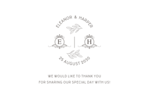 Alternative view of Vintage Monogram Font