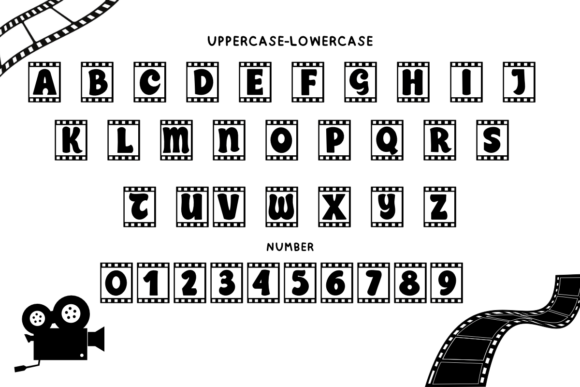 Vintage Retro Movie Font - Image 6