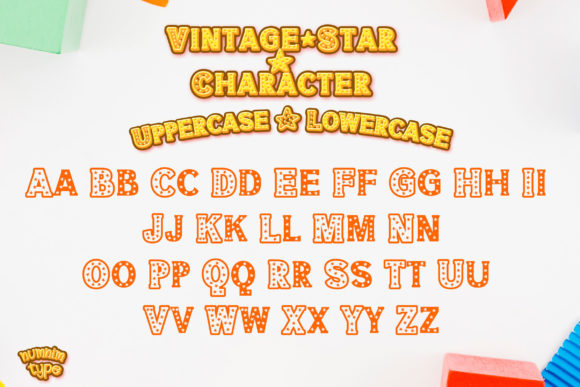 Vintage Star Font - Image 2