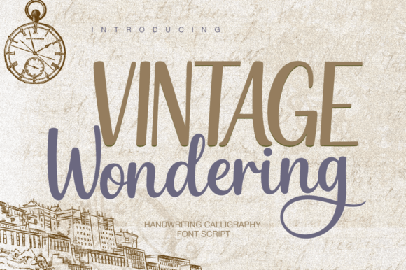 Vintage Wondering Font