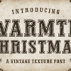 Warmth Christmas Font