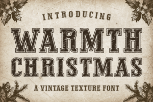 Warmth Christmas Font