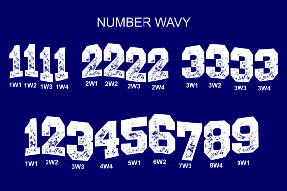 Wave American Football Font - Image 7