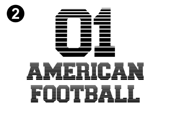 Wave American Football Font - Image 8