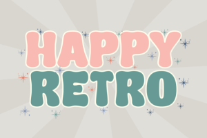 Alternative view of Wave Hope Font