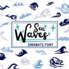 Waves Sea Font