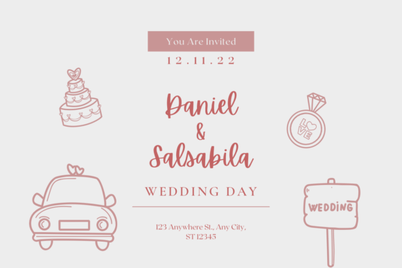 Wedding Doodle Font - Image 5