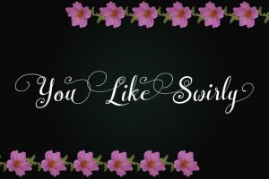 Alternative view of Wedding Font Italic Font