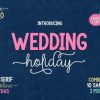 Wedding Holiday Font