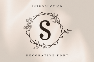 Wedding Monogram Font