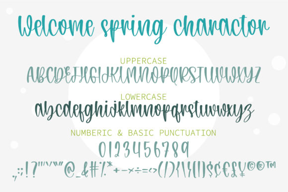 Welcome Spring Font - Image 6