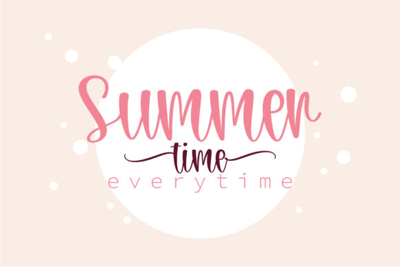 Welcome Spring Font - Image 9