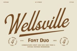 Wellsville Duo Font