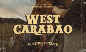 West Carabao Font