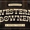 Western Bowner Font