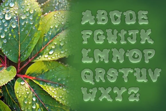 Wet Letters Font - Image 2
