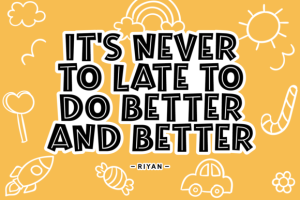 Alternative view of While Smile Font