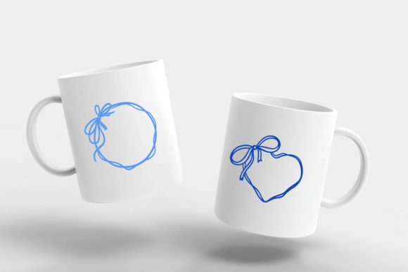 Whimsical Ribbon Bow Font - Image 6