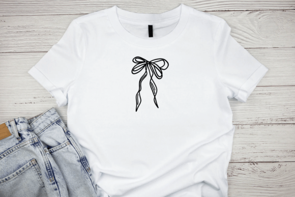 Whimsical Ribbon Bow Font - Image 7