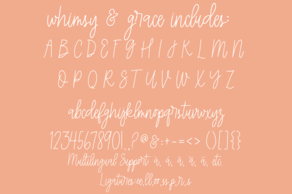 Whimsy & Grace Font - Image 3