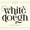 White Dough Font