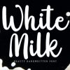 White Milk Font