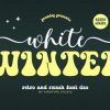 White Winter Font