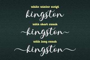 Alternative view of White Winter Font