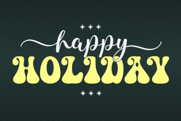 White Winter Font - Image 3