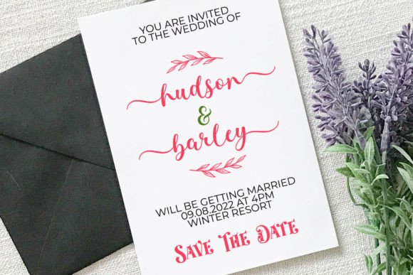 White Winter Font - Image 7