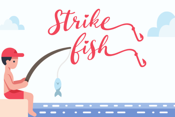 Wild Fishing Font - Image 5