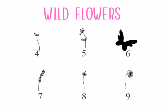 Wild Flowers Font - Image 4