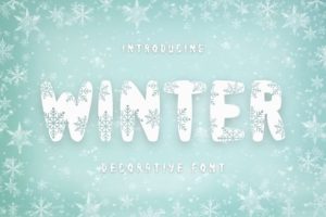 Winter Font