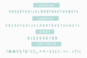 Alternative view of Winter Font