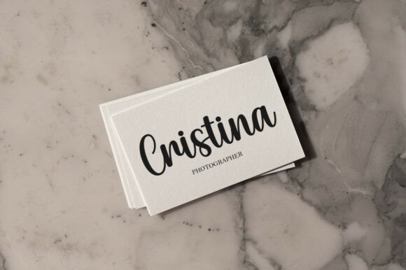 Winter Snow Font - Image 7