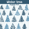 Winter Tree Font