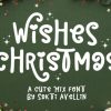 Wishes Christmas Font