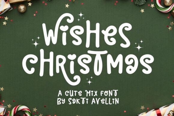 Wishes Christmas Font