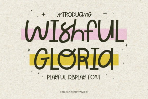 Wishful Gloria Font