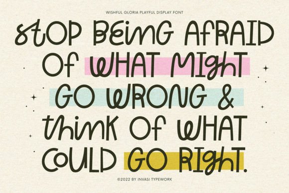 Wishful Gloria Font - Image 5