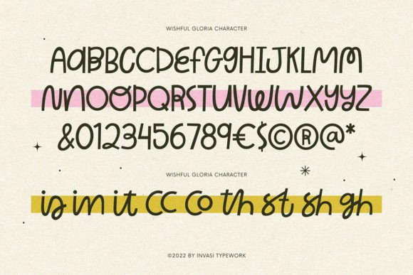 Wishful Gloria Font - Image 9